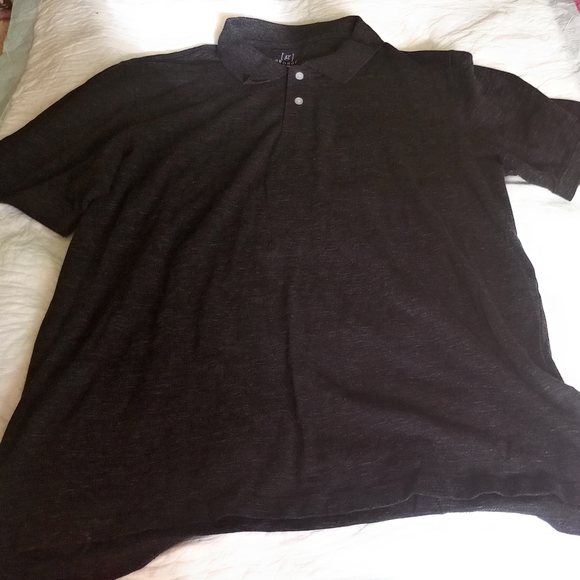 George | Shirts | George Mens Polo Shirt 52469 Blackgray Size Xl | Poshmark